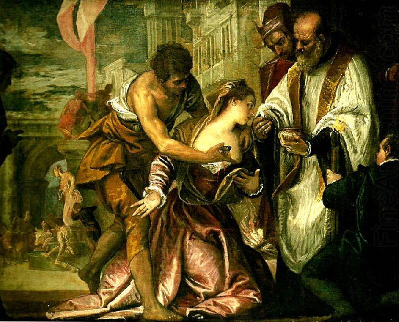 last communion and martyrdom of st, Paolo  Veronese